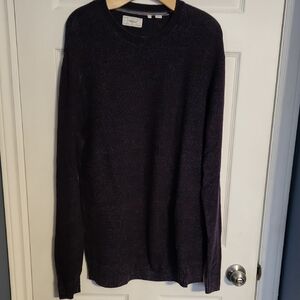 Men's Purple Crewneck Sweater